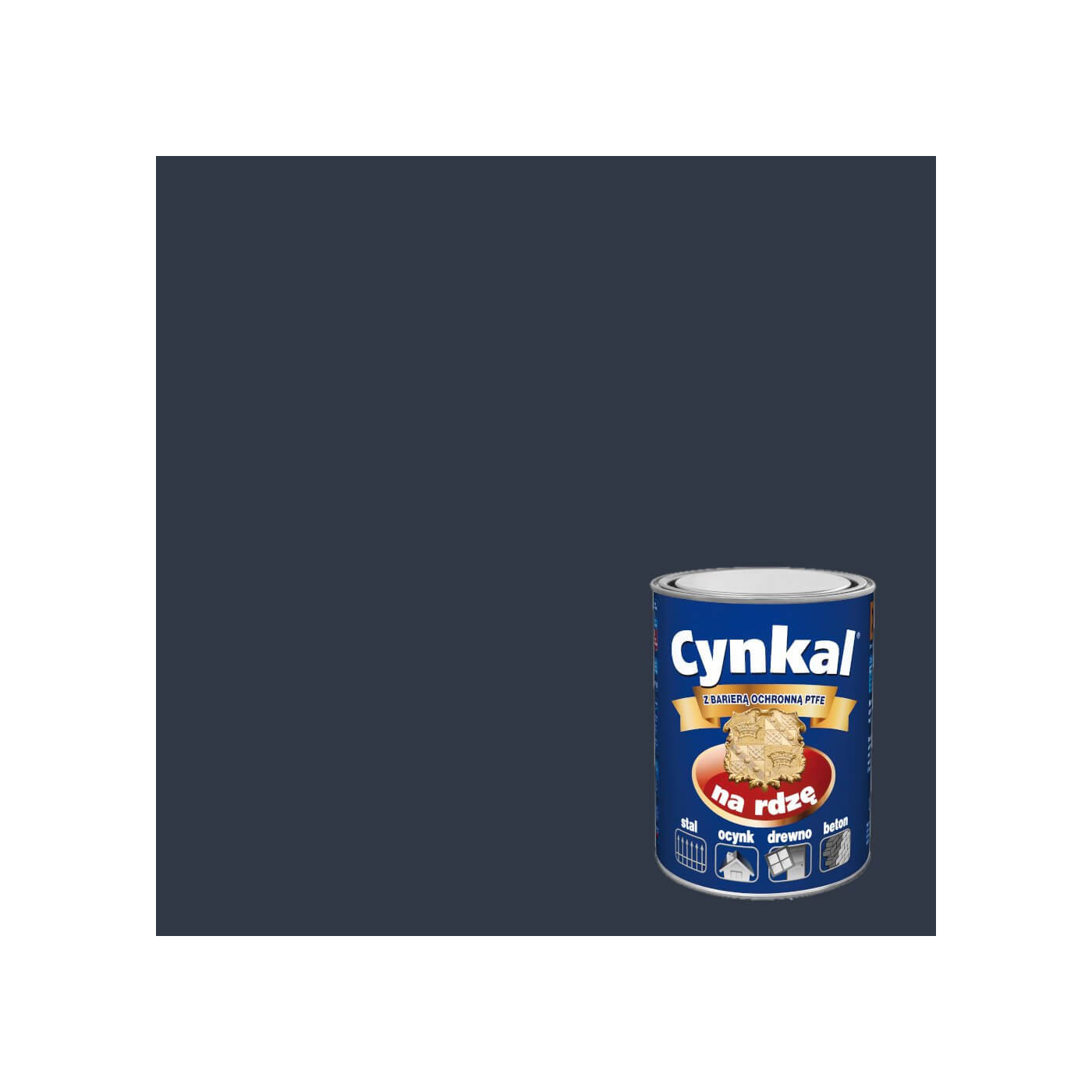 Farba Do Metalu Cynkal Szary Grafitowy 2,5L Malexim Farba Do Metalu Cynkal Szary Grafitowy 2,5L Malexim
