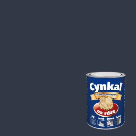 Farba Do Metalu Cynkal Szary Grafitowy 2,5L Malexim