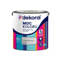 Farba Lateksowa Moc Koloru Szlachetny Kamień 2,5L Dekoral Farba Lateksowa Moc Koloru Szlachetny Kamień 2,5L Dekoral