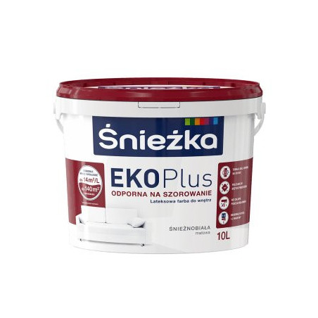 Farba Lateksowa Eko Plus Mat 3L Śnieżka