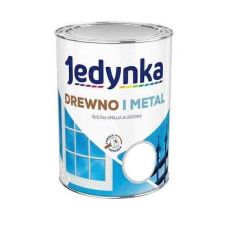 Farba Drewno I Metal Biały Mat 0,36L Jedynka-Tikkurila