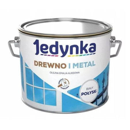 Farba Drewno I Metal Biały Mat 10L Jedynka-Tikkurila