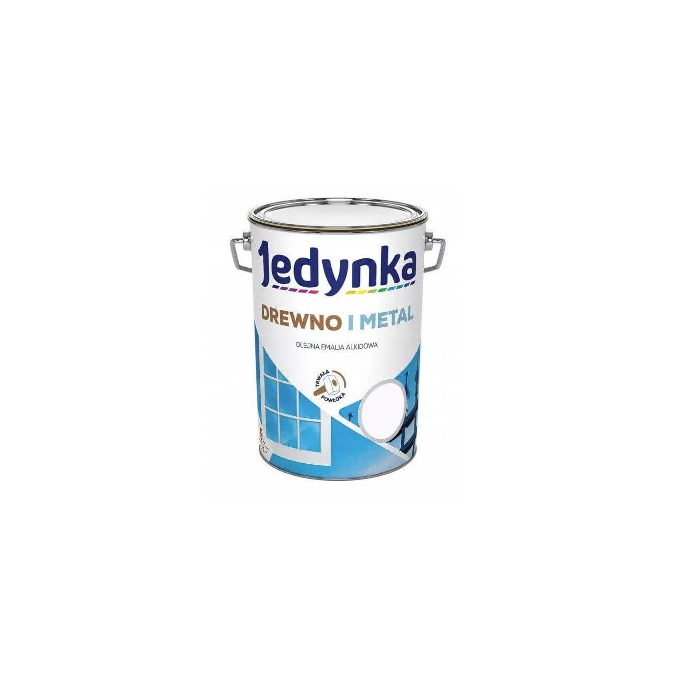 Farba Drewno I Metal Biały Mat 5L Jedynka-Tikkurila Farba Drewno I Metal Biały Mat 5L Jedynka-Tikkurila