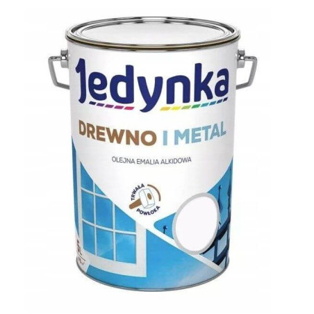 Farba Drewno I Metal Biały Mat 5L Jedynka-Tikkurila