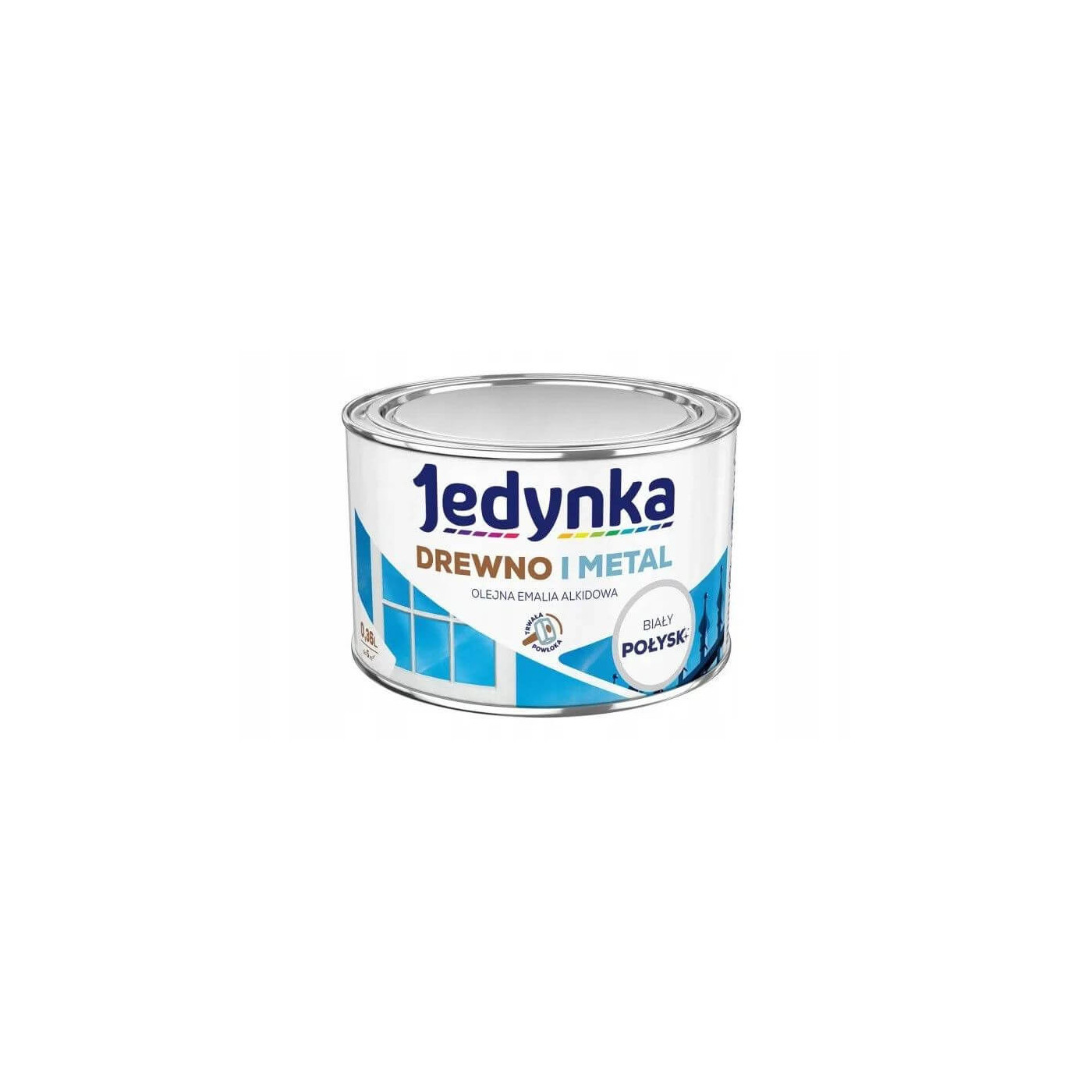 Farba Drewno I Metal Biały 0,36L Jedynka-Tikkurila Farba Drewno I Metal Biały 0,36L Jedynka-Tikkurila