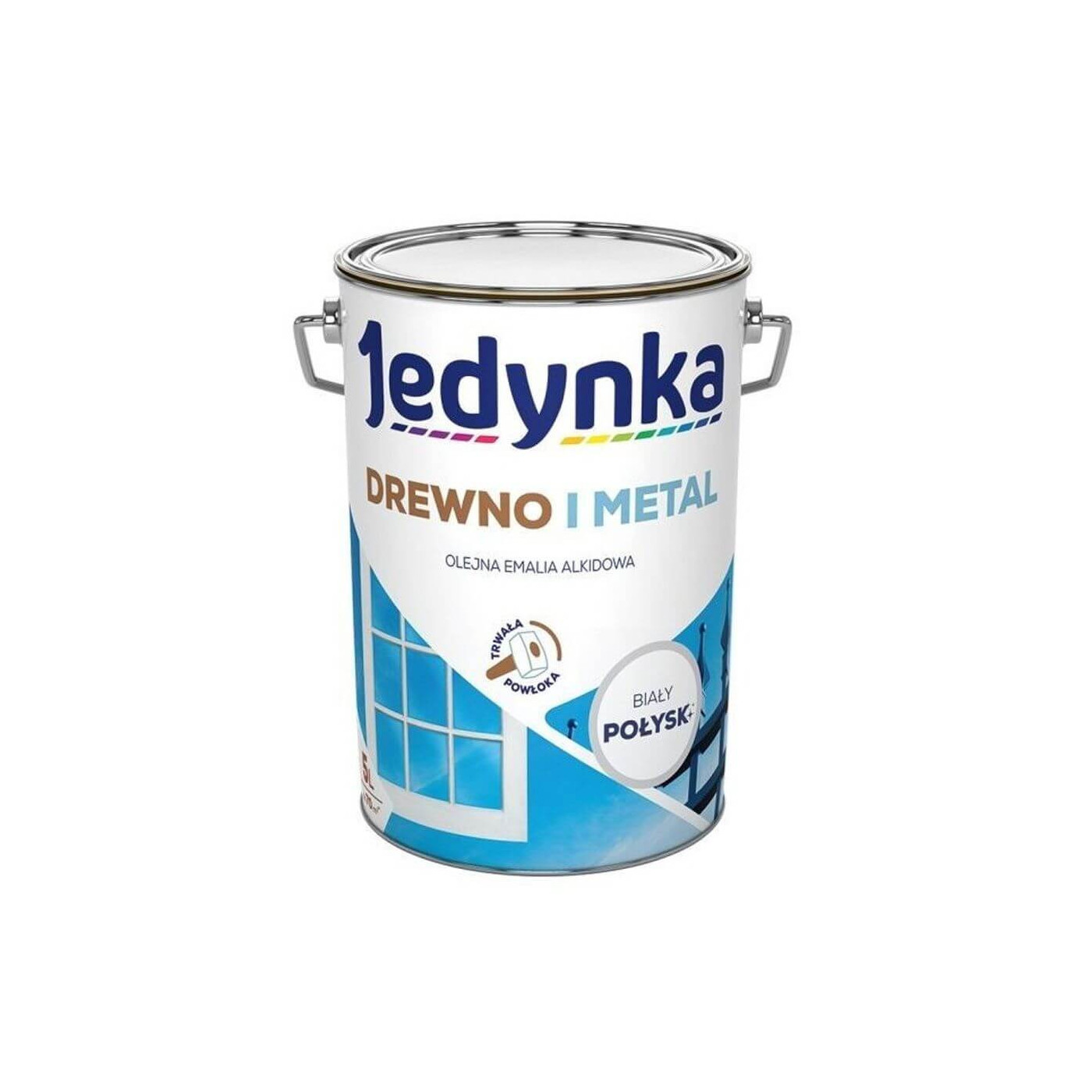Farba Drewno I Metal Biały 5L Jedynka-Tikkurila Farba Drewno I Metal Biały 5L Jedynka-Tikkurila