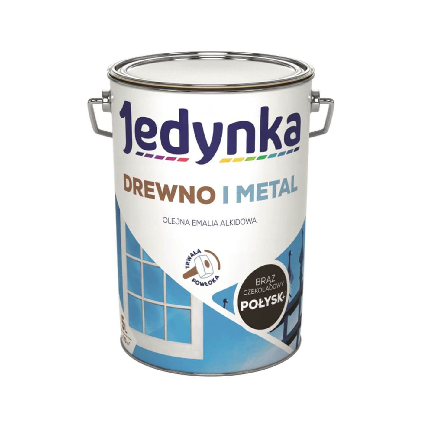 Farba Drewno I Metal Brąz Czekoladowy 5L Jedynka-Tikkurila Farba Drewno I Metal Brąz Czekoladowy 5L Jedynka-Tikkurila