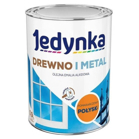 Farba Drewno I Metal Pomarańczowa 0,9L Jedynka-Tikkurila