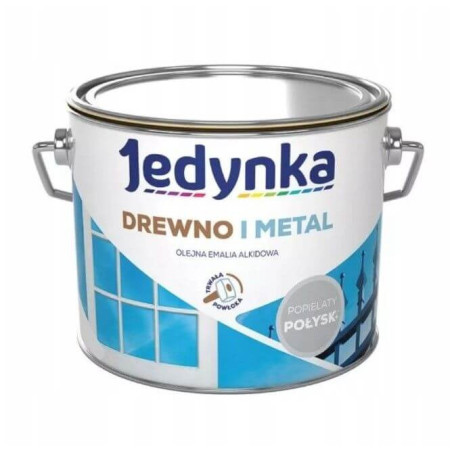 Farba Drewno I Metal Popielaty 10L Jedynka-Tikkurila