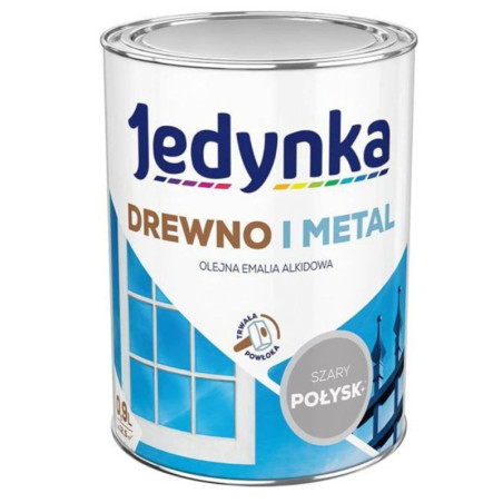 Farba Drewno I Metal Szary 0,9L Jedynka-Tikkurila