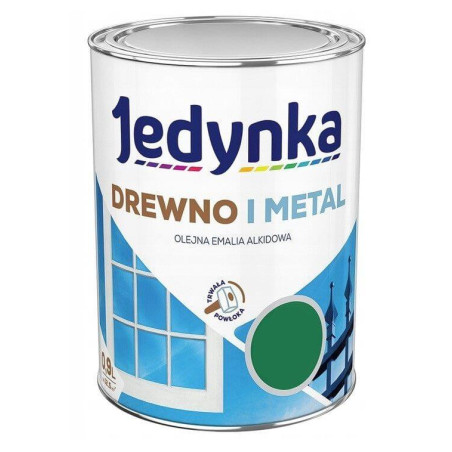 Farba Drewno I Metal Zielony 0,9L Jedynka-Tikkurila