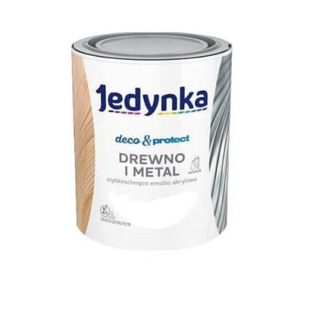 Farba Deco & Protect Drewno I Metal Biały Mat 0,2L Jedynka-Tikkurila