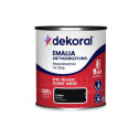 Emalia Antykorozyjna Czarny Półmat 0,65L Dekoral Emalia Antykorozyjna Czarny Półmat 0,65L Dekoral