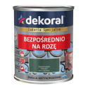 Emalia Antykorozyjna Zieleń Mchu Półmat 0,65L Dekoral Emalia Antykorozyjna Zieleń Mchu Półmat 0,65L Dekoral