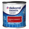 Emalia Olejno-Alkidowa Emakol Strong Czerwony Karminowy 0,2L Dekoral Emalia Olejno-Alkidowa Emakol Strong Czerwony Karminowy 0,2L Dekoral