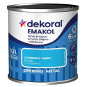 Emalia Olejno-Alkidowa Emakol Strong Lazurowy Jasny 0,2L Dekoral Emalia Olejno-Alkidowa Emakol Strong Lazurowy Jasny 0,2L Dekoral