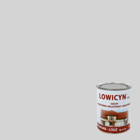 Farba Lowicyn Popielaty Jasny 10L Polifarb Łódź