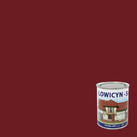 Farba Lowicyn-Sx Mahoń 10L Polifarb Łódź