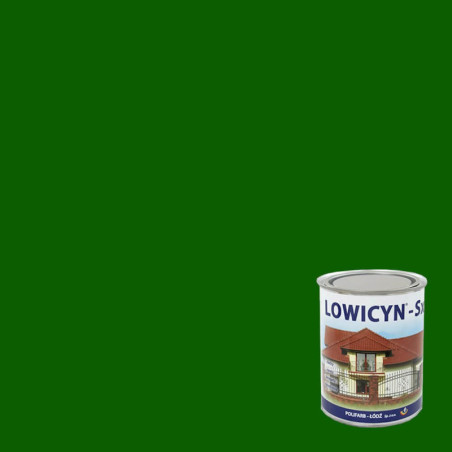 Farba Lowicyn-Sx Zielona Ciemna 10L Polifarb Łódź