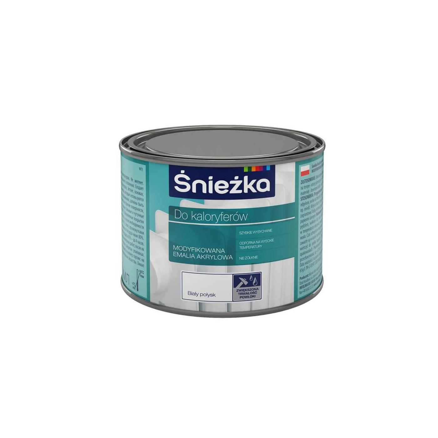 Śnieżka Do Kaloryferów Biała 0,4L Śnieżka Do Kaloryferów Biała 0,4L
