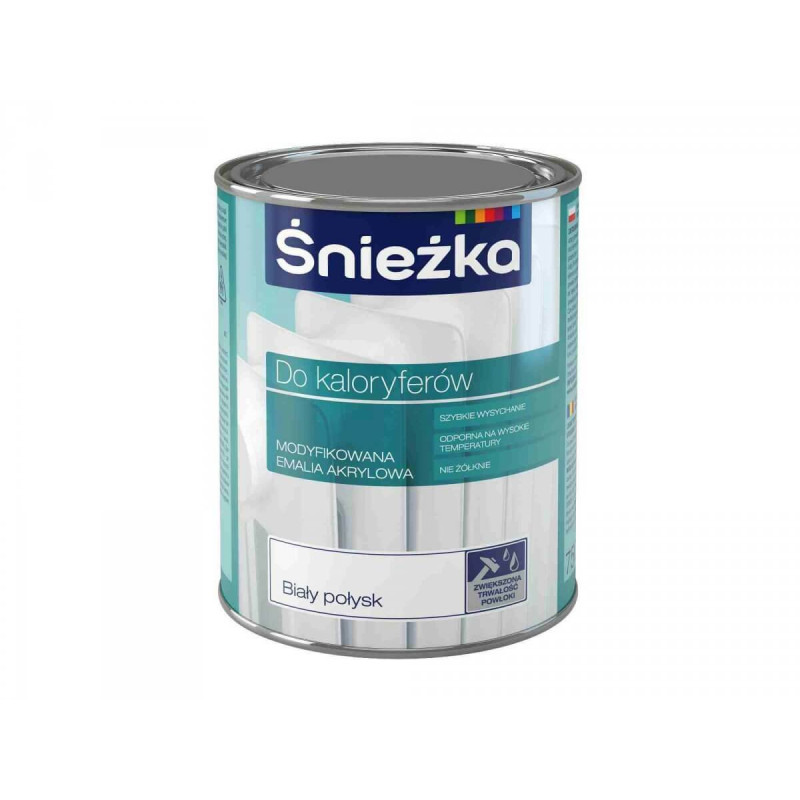 Śnieżka Do Kaloryferów Biała 0,75L Śnieżka Do Kaloryferów Biała 0,75L