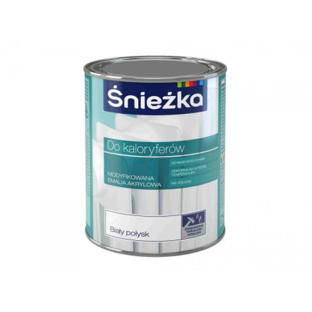 Śnieżka Do Kaloryferów Biała 0,75L