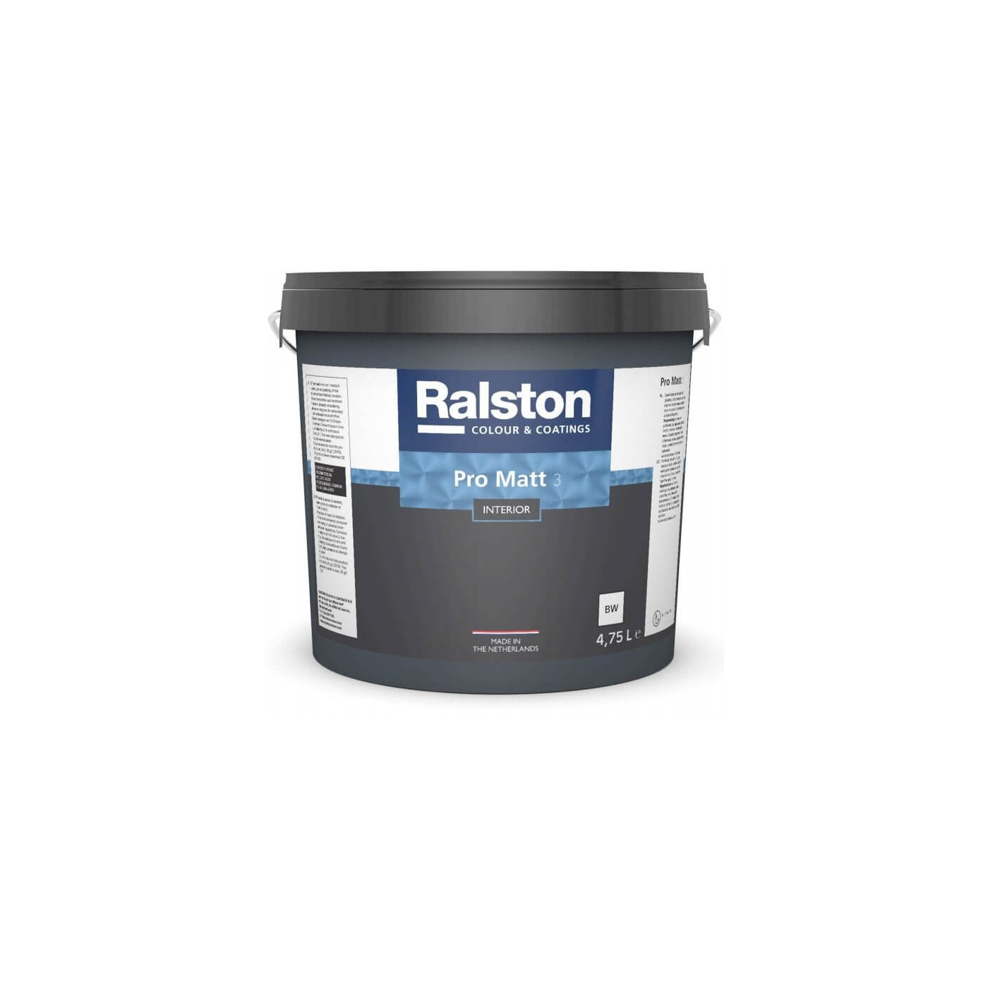 Farba Akrylowa Pro Mat BW 9,5L Ralston Farba Akrylowa Pro Mat BW 9,5L Ralston