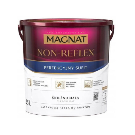 Farba Lateksowa Non-Reflex 2,5L Magnat