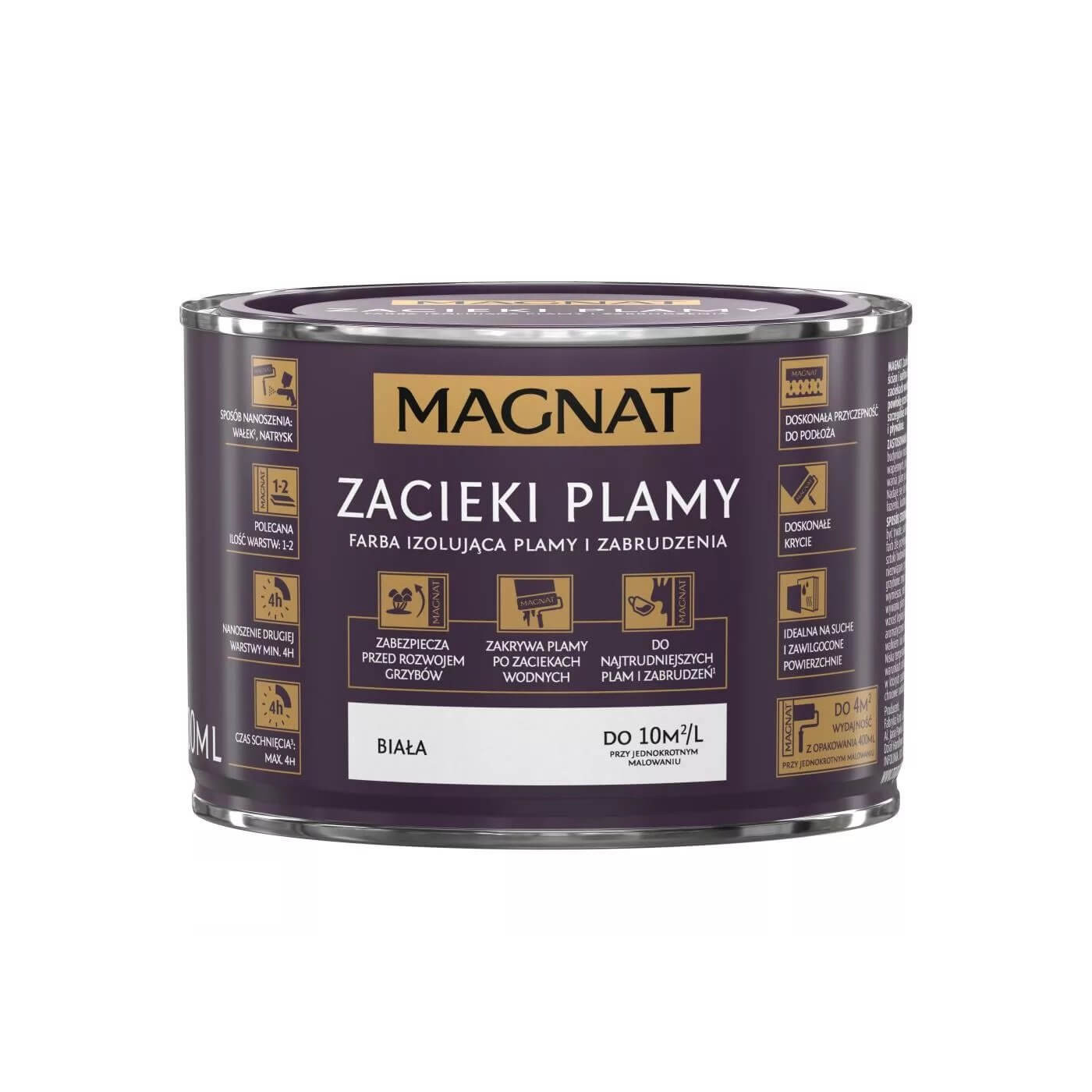 Farba Podkładowa Zacieki I Plamy 0,4L Magnat Farba Podkładowa Zacieki I Plamy 0,4L Magnat