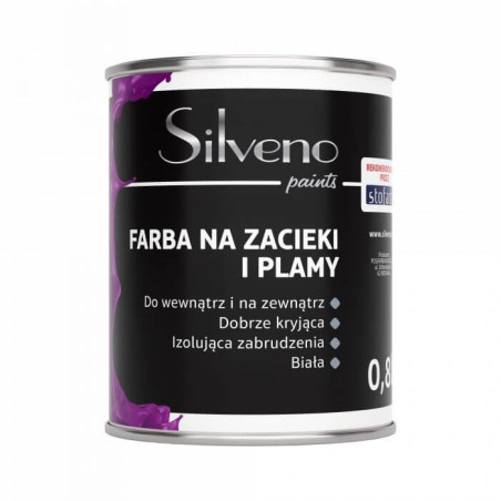 Farba Na Zacieki i Plamy 0,8L Silveno