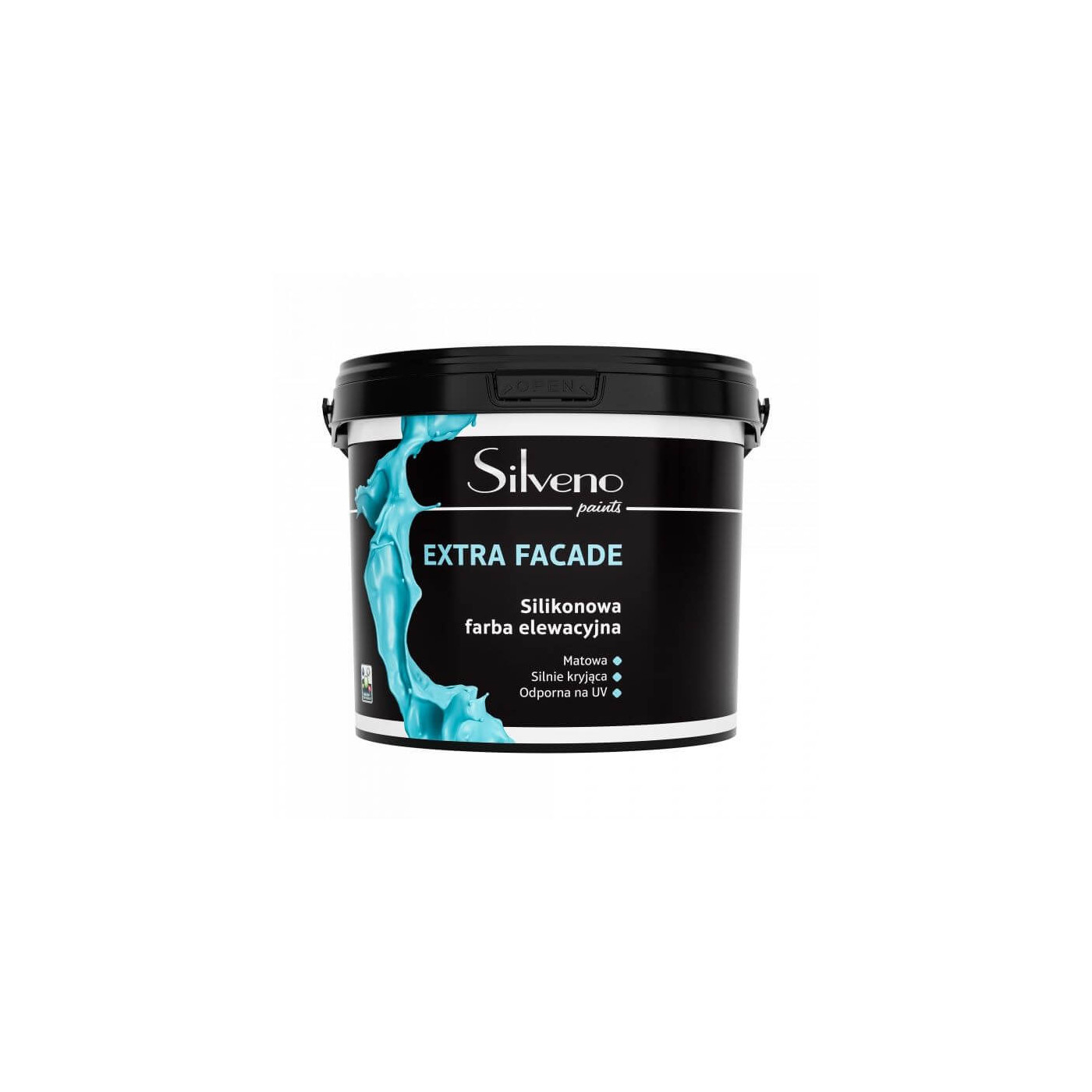 Farba Extra Facade Biała Baza 1 10L F110 Silveno Farba Extra Facade Biała Baza 1 10L F110 Silveno