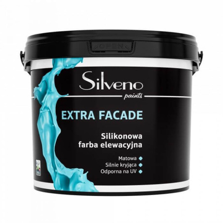 Farba Extra Facade Biała Baza 1 10L F110 Silveno
