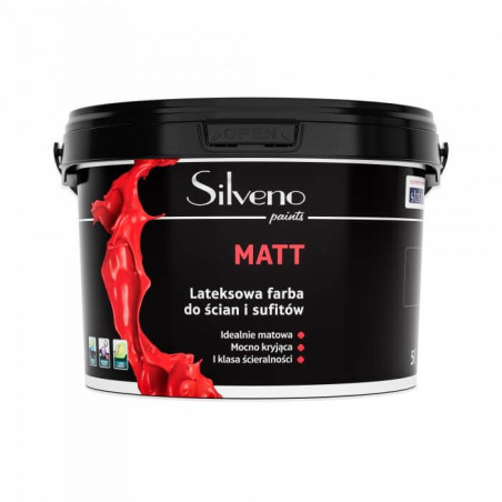 Farba Matt Baza 3 2,5L M325 Silveno