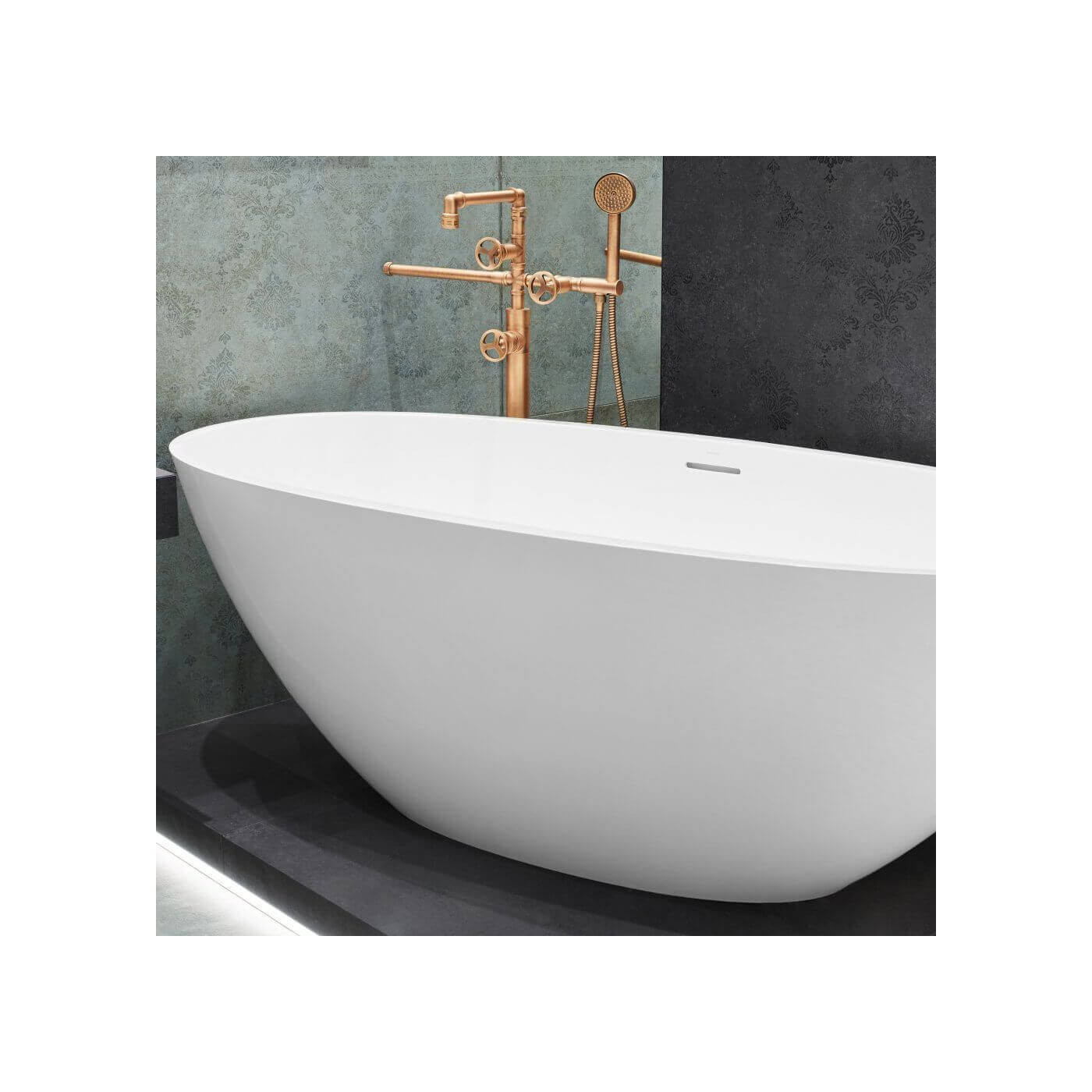 Bateria Wannowa Stojąca Zcfabrica Rame Opaco F63ORH Zanetti Chini Bateria Wannowa Stojąca Zcfabrica Rame Opaco F63ORH Zanetti Chini
