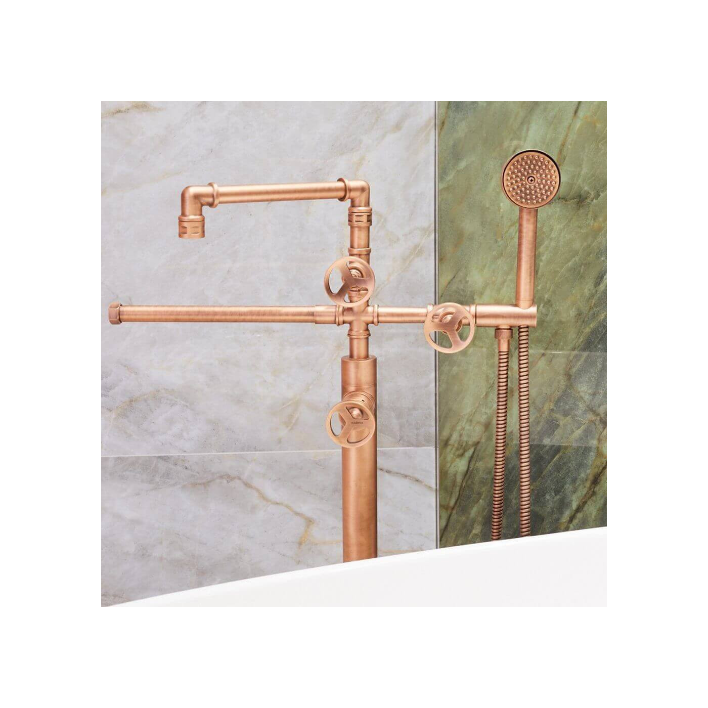 Bateria Wannowa Stojąca Zcfabrica Rame Opaco F63ORH Zanetti Chini Bateria Wannowa Stojąca Zcfabrica Rame Opaco F63ORH Zanetti Chini