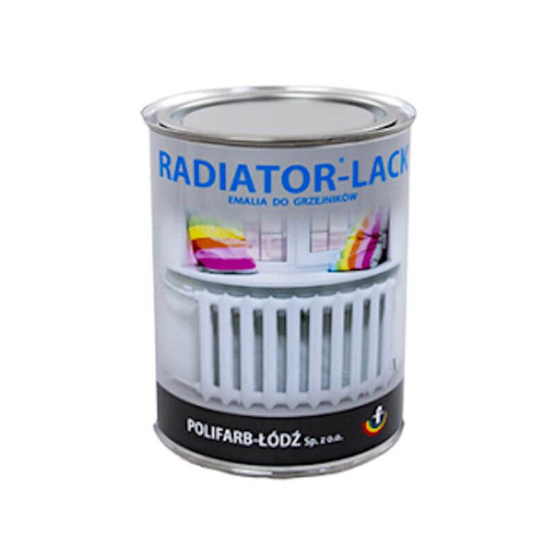 Emalia Do Kaloryferów Radiator Lack 0,5L Polifarb-Łódź Emalia Do Kaloryferów Radiator Lack 0,5L Polifarb-Łódź