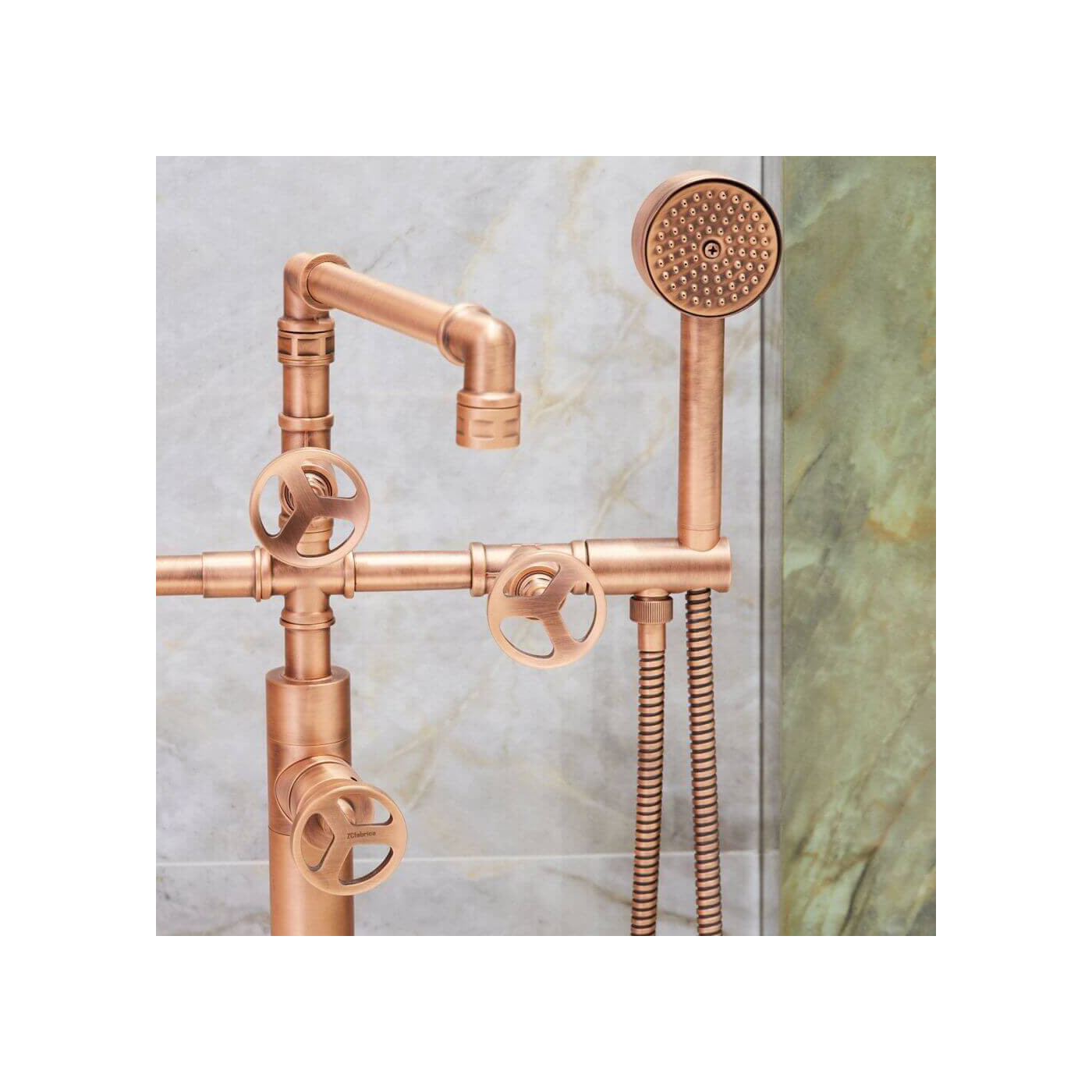 Bateria Wannowa Stojąca Zcfabrica Rame Opaco F63ORH Zanetti Chini Bateria Wannowa Stojąca Zcfabrica Rame Opaco F63ORH Zanetti Chini
