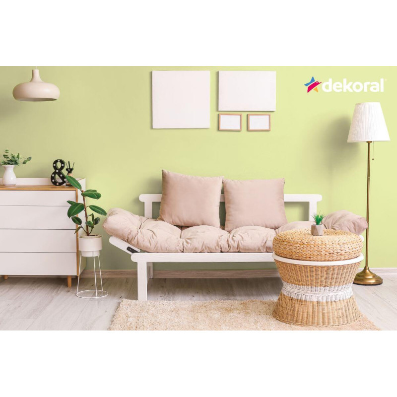 Farba Moc Koloru Limonkowy Sorbet 2,5L Dekoral Farba Moc Koloru Limonkowy Sorbet 2,5L Dekoral