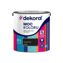 Farba Moc Koloru Mała Czarna 2,5L Dekoral Farba Moc Koloru Mała Czarna 2,5L Dekoral