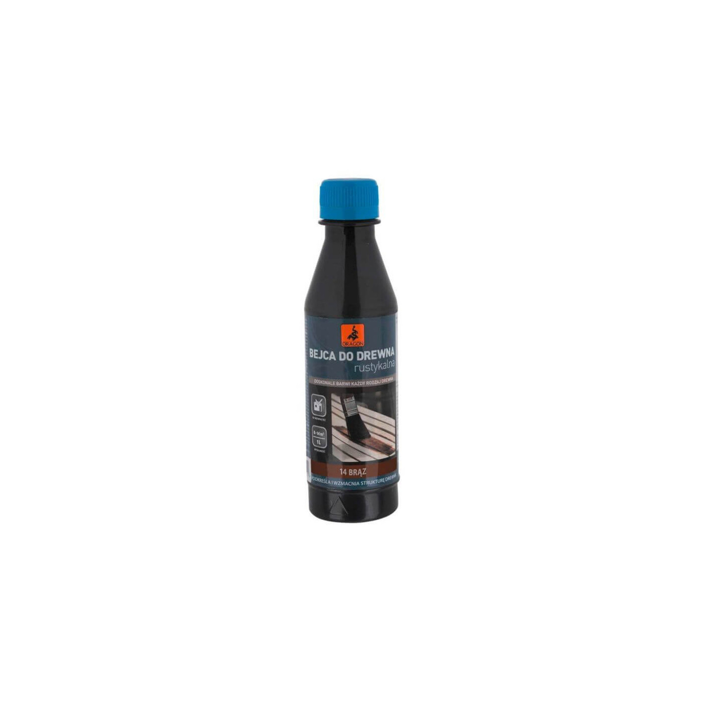 Bejca Do Drewna Rustykalna Brąz 0,2L Dragon Bejca Do Drewna Rustykalna Brąz 0,2L Dragon