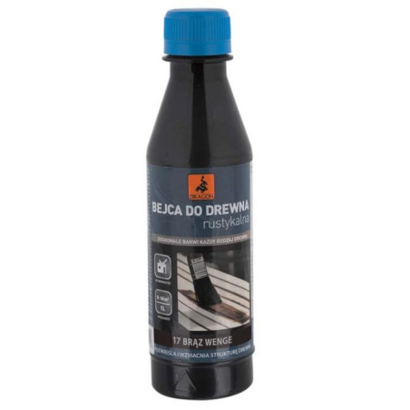 Bejca Do Drewna Rustykalna Brąz Wenge 0,2L Dragon