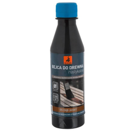 Bejca Do Drewna Rustykalna Dąb Jasny 0,2L Dragon