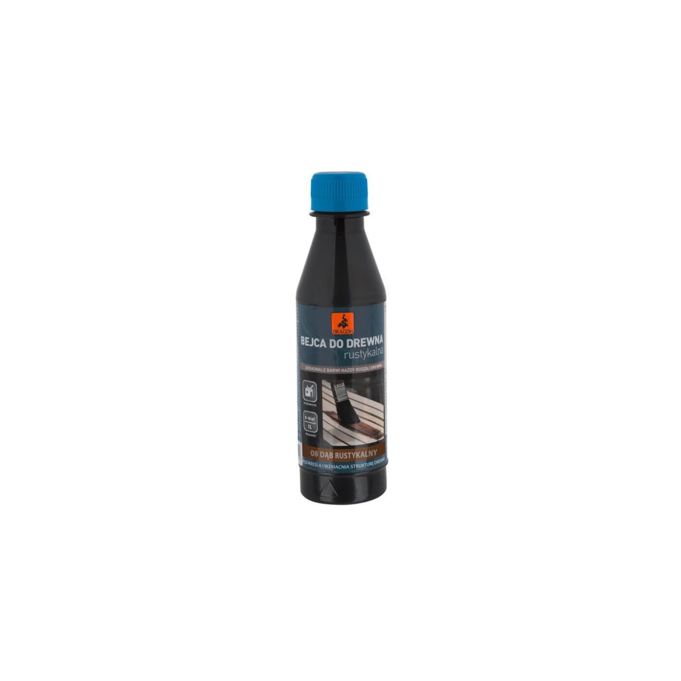 Bejca Do Drewna Rustykalna Dąb Rustykalny 0,2L Dragon Bejca Do Drewna Rustykalna Dąb Rustykalny 0,2L Dragon