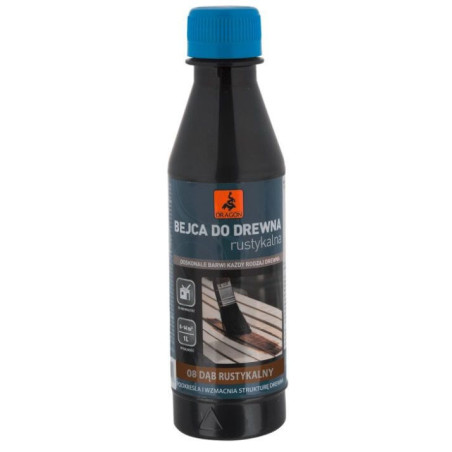 Bejca Do Drewna Rustykalna Dąb Rustykalny 0,2L Dragon