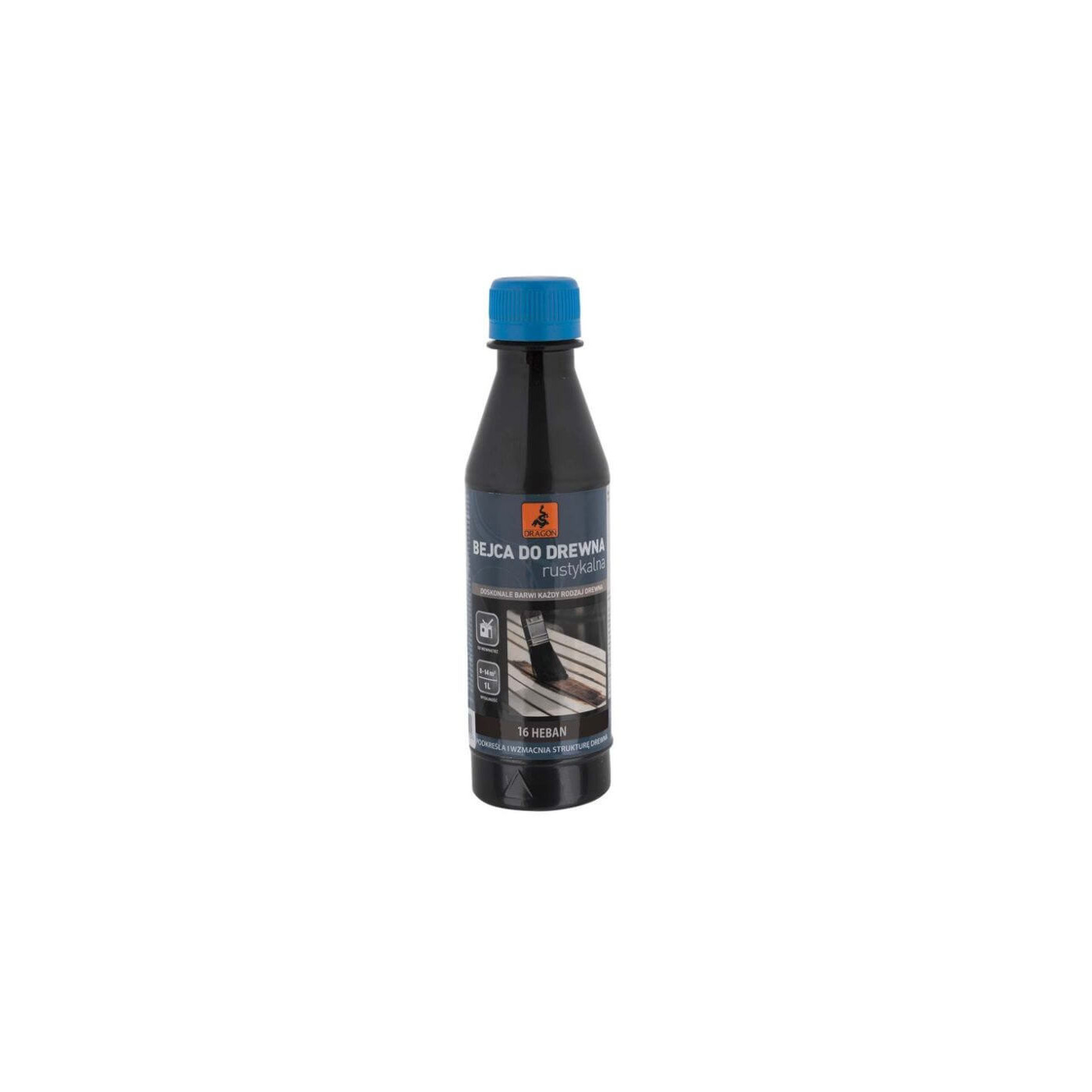 Bejca Do Drewna Rustykalna Heban 0,2L Dragon Bejca Do Drewna Rustykalna Heban 0,2L Dragon