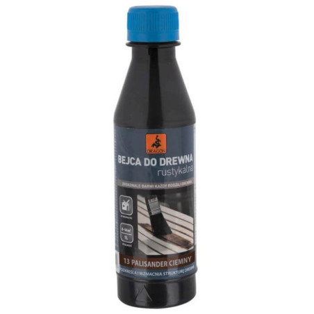 Bejca Do Drewna Rustykalna Palisander Ciemny 0,2L Dragon