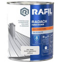 Farba Na Dach Radach 0,75L Biały Sygnałowy Półmat RAL 9003 Rafil Farba Na Dach Radach 0,75L Biały Sygnałowy Półmat RAL 9003 Rafil