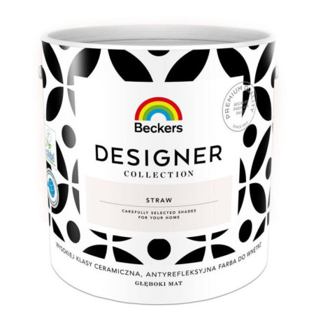 Farba Ceramiczna Designer Collection Straw 2,5L Beckers