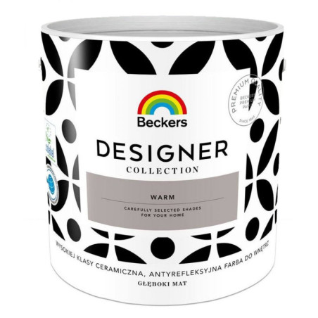 Farba Ceramiczna Designer Collection Warm 2,5L Beckers
