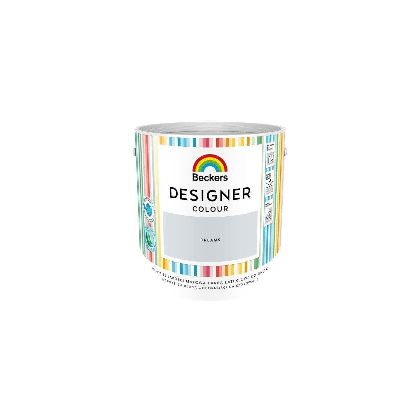 Farba Lateksowa Designer Colour Dreams 2,5L Beckers Farba Lateksowa Designer Colour Dreams 2,5L Beckers